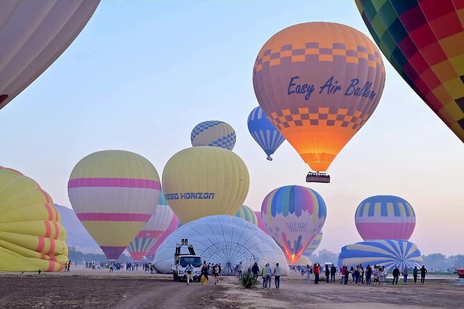 1 Day Private Tour with Hot Air Balloon from Hurghada to Luxor - Colossi of Memnon: Quick Stop, Big Presence
