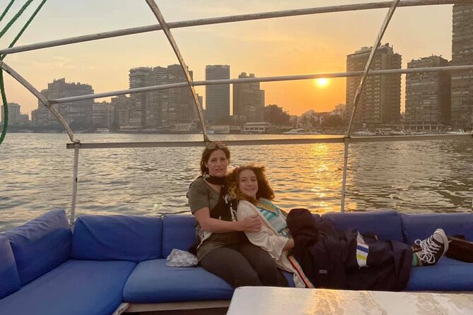 1 -Hour Sailing Egyptian felucca ride on the Nile in Cairo - Nile felucca at sunset, minus the Cairo scramble