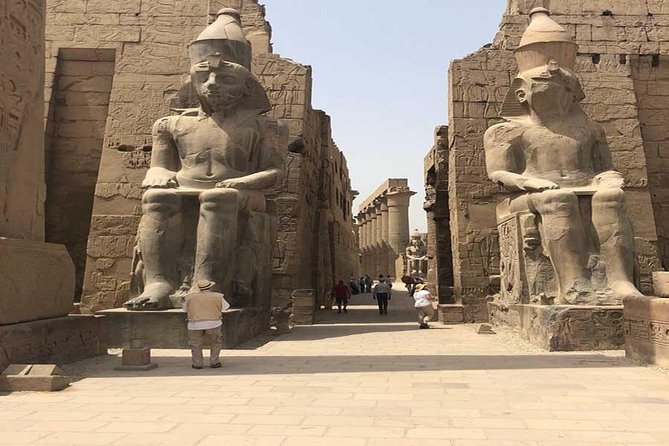 2-Day Tour: Karnak & Luxor Temples Valley of the Kings Hatshepsut Temple &Memnon - Day 1 on the East Bank: Karnak Temple and Luxor Temple without the sprint