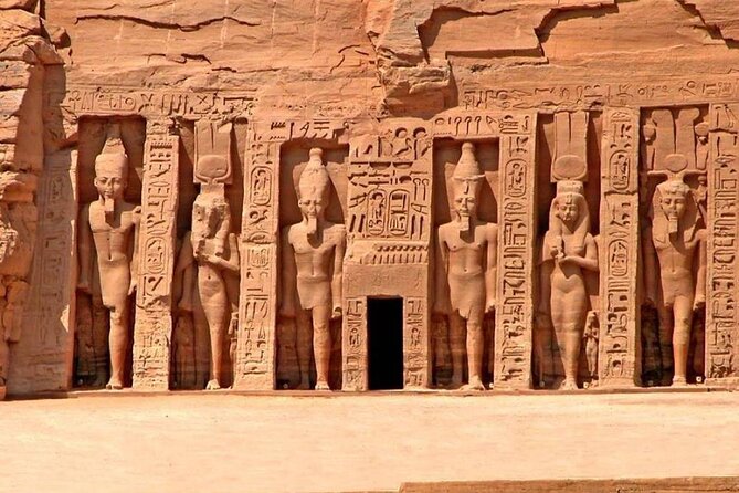 4 Day Luxor&Aswan Nile cruise&Abu Simbel by plane from Cairo.Hot deal - Day 3 Edfu Temple by carriage, then Esna lock and Luxor Temple at night