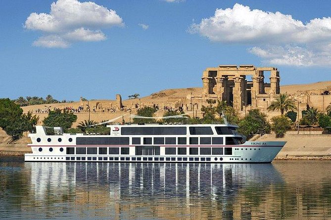 4-Day Nile Cruise sails Aswan to Luxor&Abu Simbel.Hot air Balloon - Day 2: Abu Simbel early, then Kom Ombo and sailing onward