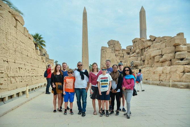 4-Days Aswan sails Nile Cruise Luxor &Abu Simbel.Hot air Balloon - Day 4 in Luxor: Valley of the Kings, Hatshepsut, Colossi, then Karnak and Luxor Temple