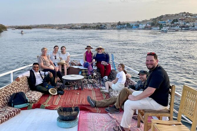 4-Days Nile Cruise sails Aswan to Luxor &Abu Simbel. Balloon tour - Day 1 in Aswan: High Dam, then Philae by motorboat