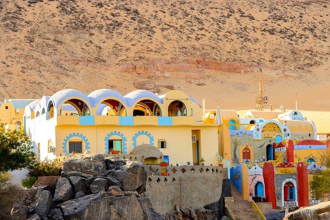 5 days 4 night Nile Cruise: Luxor to Aswan with Flight from Cairo - West Bank mornings: Valley of the Kings, Colossi of Memnon, Deir el-Bahari