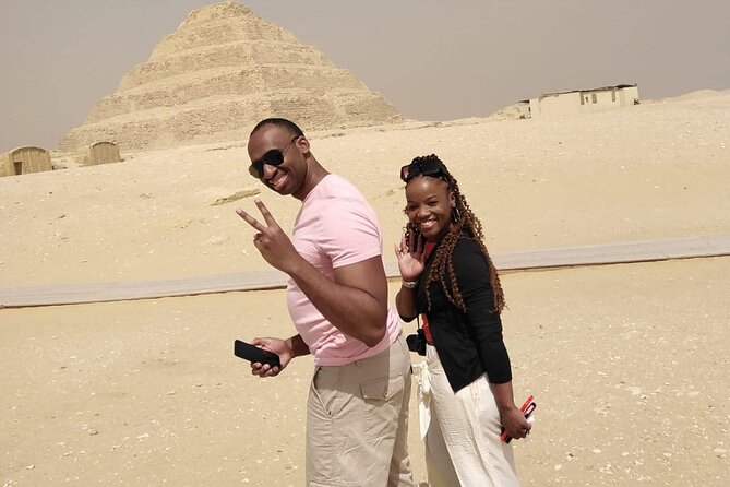 5-Hours VIP Private Day Memphis city ,Sakkara pyramids ,Dahshur - Koshary lunch: the included comfort food that keeps the day sane
