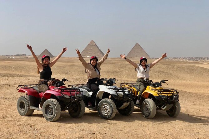 60 Min Quad Bike Ride Private Tour from Cairo or Giza - Your One-Hour ATV Loop Around the Pyramids and Sphinx Views
