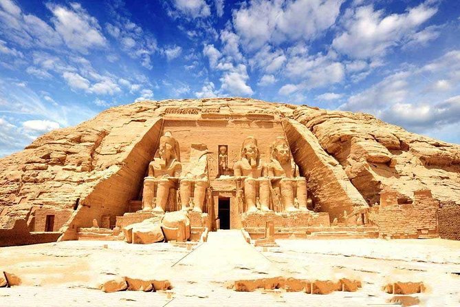 Abu Simbel Excursion 1 Day Trip from Aswan (Sharing Bus & Egyptologist Guide) - Stop 1: Abu Simbel Temple Complex, Ramses II, and Hathor