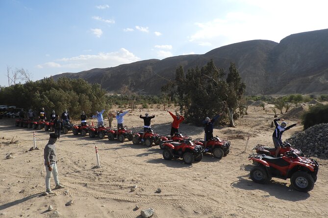 Adventure Morning Trip Quad Safari - The Bedouin camp stop, tea and shisha time