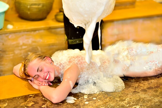 Aladino Hammam Program - The Soapy Cloud foam ritual on heated marble