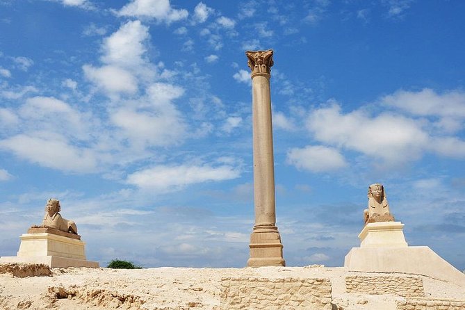 Alexandria Day Tour From Cairo & Giza Hotels - Kom el Shoqafa Catacombs: the underground story you can actually picture