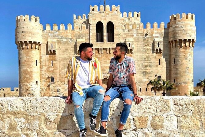 Alexandria Full Day to The so called, Bride of the Mediterranean - The Roman Theater and the sunken Alexandria ruins display