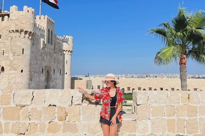Alexandria Full Day to The so called, Bride of the Mediterranean - Qaitbay Citadel, fortress views with a Pharos Lighthouse connection