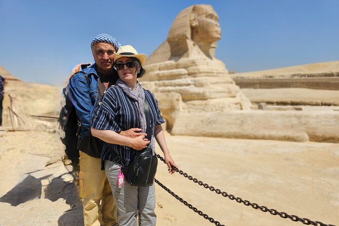 All-in-One Giza Pyramids from inside, Sphinx & Camel ride & Lunch - A one-day Giza plan that feels organized