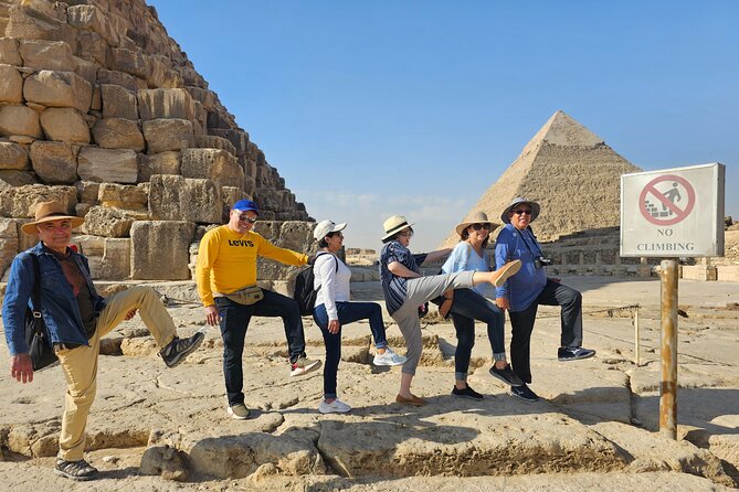 All-in-One Giza Pyramids from inside, Sphinx & Camel ride & Lunch - Stop 3: Panoramic zone, Great Sphinx, and the camel ride photos