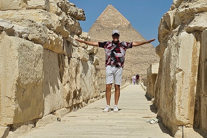 All-in-One Giza Pyramids from inside, Sphinx & Camel ride & Lunch - Hotel pickup, air-conditioned travel, and fewer day-trip headaches