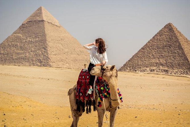 All inclusive 12 Hrs Giza Pyramids, Sphinx Egyptian museum Market Dinner cruise - Nile dinner cruise: open buffet, belly dancing, and Tanoura