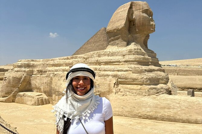 All Inclusive Day Tour To Cairo from Alexandria Port - Cheops, Khafre, and Menkaure stops: three pyramids, three ways to focus
