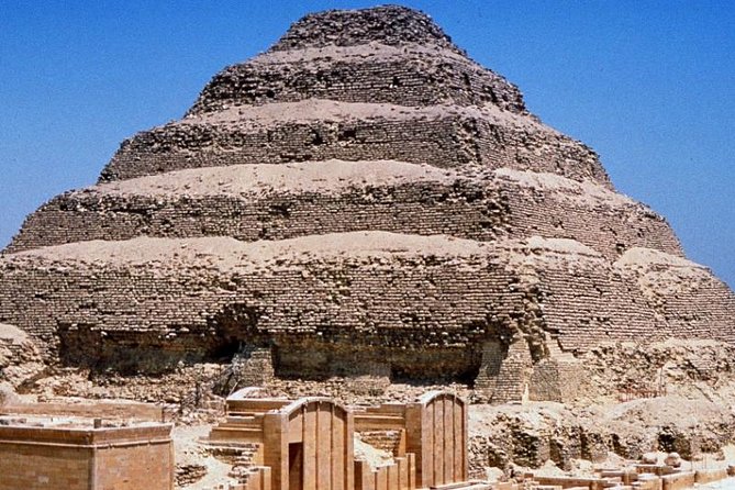 All Inclusive Full-day Amazing Tour of the Pyramids - Saqqara first: Djoser’s Step Pyramid and the tombs that tell the story