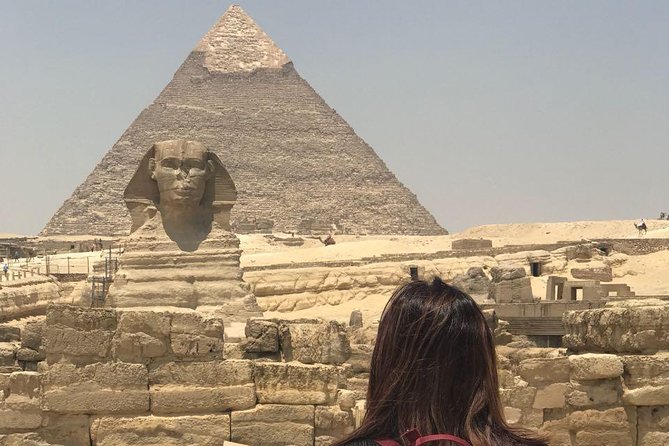 All Inclusive One Day Trip: Best Giza Pyramids Sakkra, Memphis - Giza Pyramids: more than one pyramid view