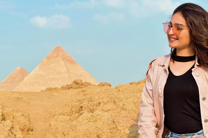 all-inclusive Private 3 Days to the best 11 sightseeing Cairo - Day 1: Giza Necropolis, Sphinx, and your camel ride