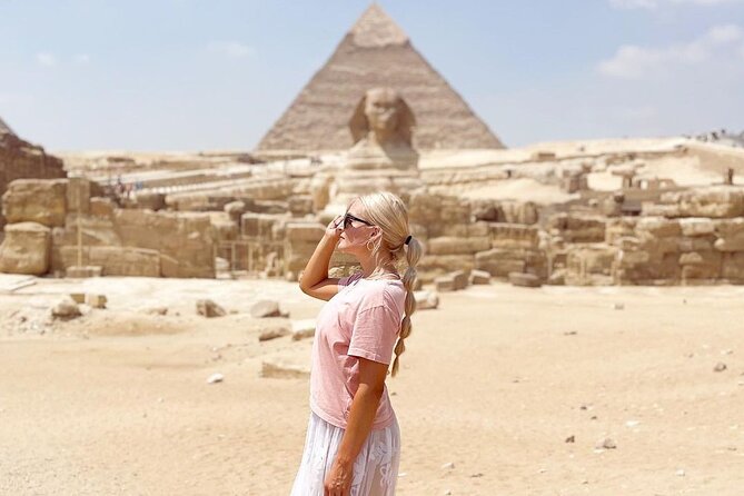 ALL INCLUSIVE PRIVATE DAY Giza Pyramids ,CAMEL ride, LUNCH - Great Sphinx visit, where the day clicks into focus