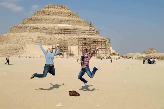 All-inclusive Private Trip Giza Pyramids Sphinx Saqqara, Dahshur - Stop 2: the Great Sphinx, history on-site, and time for photos