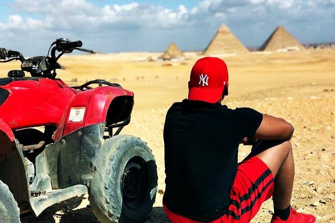 All inclusive Tour Giza Pyramids Sphinx Quadbike Camels Lunch - Getting Picked Up in Cairo or Giza (and Actually Getting There)