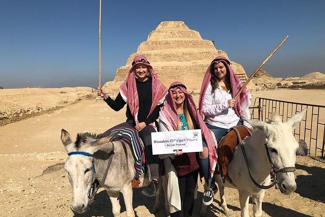 All inclusive Tour To Giza Pyramids, Sphinx, Sakkara & Dahshur - Price and logistics for an all inclusive Giza pyramid day
