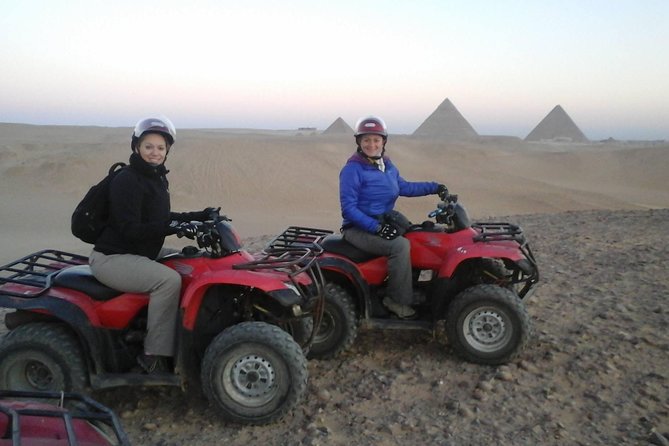 All inclusiveTour to Giza Pyramids,Sphinx,One Hour Quad Bike,30 M Camel Ride - Why This Quad Bike and Camel Giza Combo Works