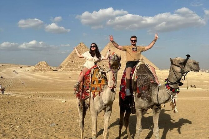 An Epic Journey to the Pyramids of Giza! - Pyramid of Khafre and the Sphinx: where scale turns into awe