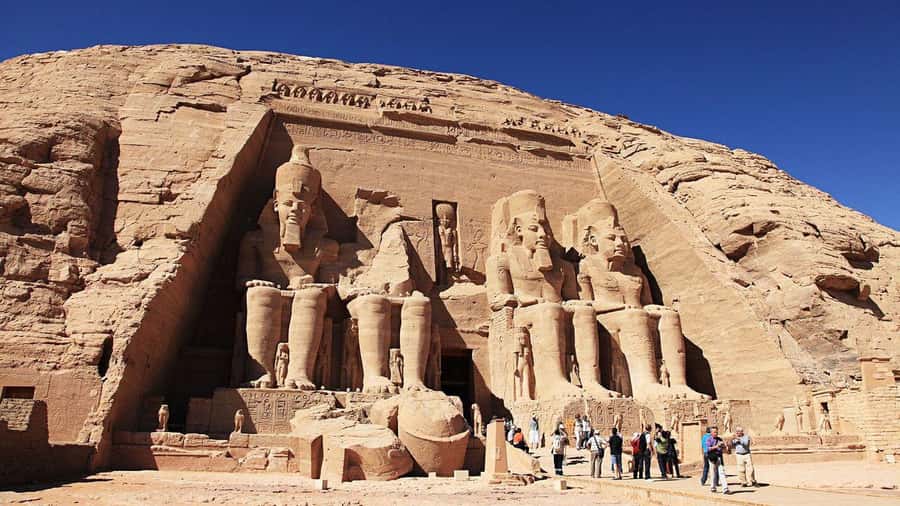 Aswan: Abu Simbel Group Tour with Guide and Entrance Fees - Entering the Great Temple, the view you remember for years