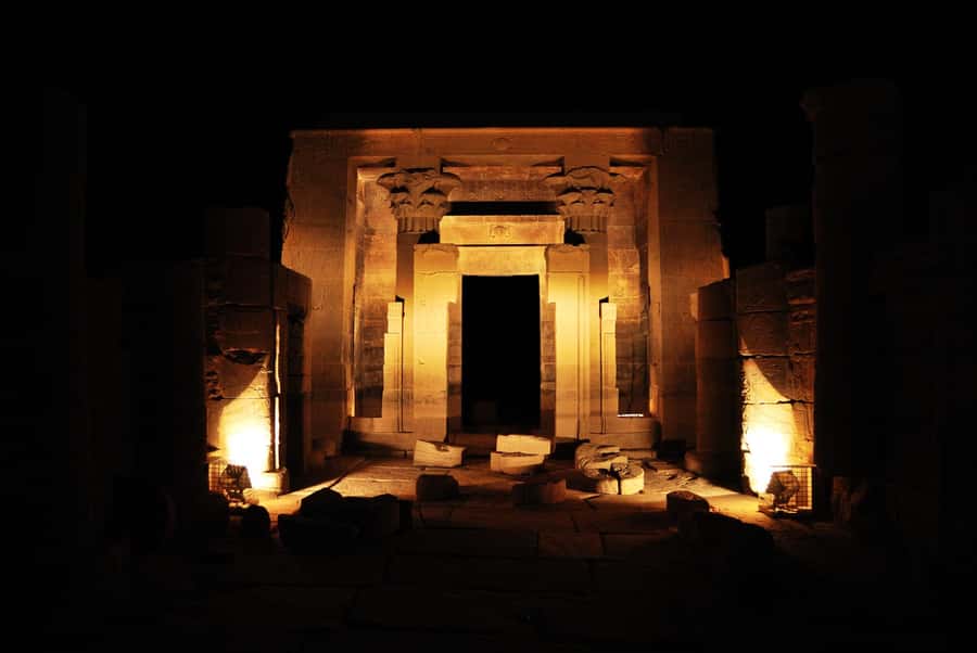 Aswan: Philae Temple Sound & Light Show with Entrance Fees - Isis, Osiris, and the big story the show tells