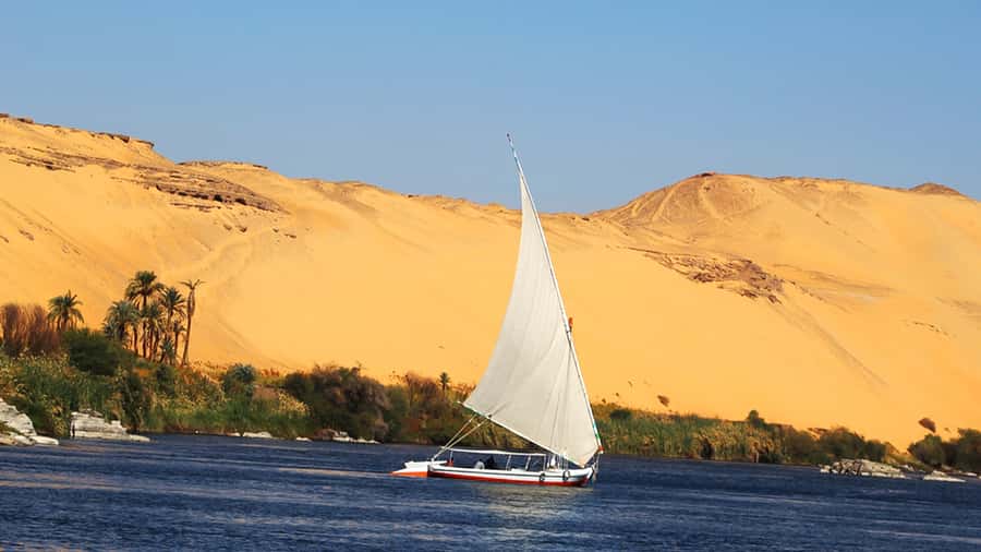 Aswan Private Felucca Ride: Sail Around Elephantine Island. - Felucca vs motor boat: why the wind matters