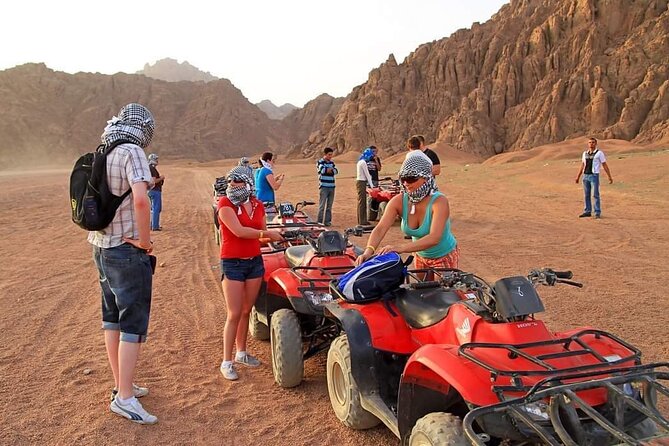 ATV Quad, Bedouin Tent with Tea Sharm El Sheikh - ATV quad intro, safety basics, and how to get your money’s worth