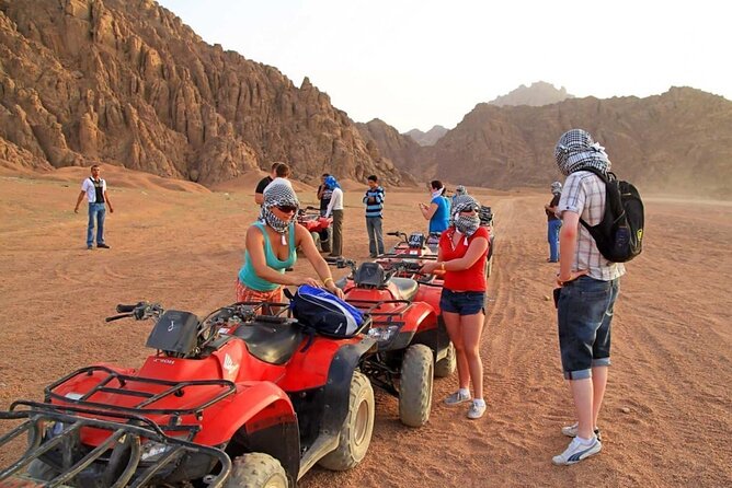ATV Quad bike Adventure Desert Safari Tour In Sharm El Sheikh - Small-Group Logistics, Timing, and the One Thing to Watch