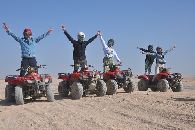 ATV Quad Bike Buggy Car and Dinner Family Safari - Hurghada - Belly Dance, Bedouin Tea, and Dinner in the Desert Setting