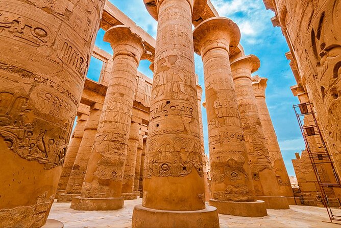 Balloon, East Bank, West Bank, and Valley of the Queens in Luxor - Deir el Bahari and Hatshepsut’s temple terraces