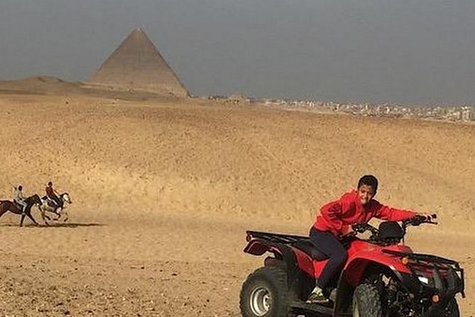 Best Adventure Tours Visit Giza Pyramids and ATV Quad Bike Ride in Desert - The driver and guide effect: what made the day smooth