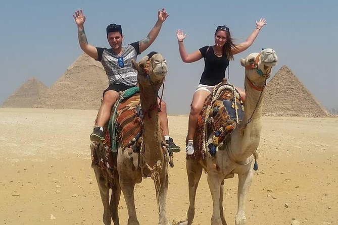 Best tour to Giza Pyramids, Egyptian Museum, Bazaar and Felucca - Giza Pyramids, Sphinx, and Valley Temple: the iconic shapes, explained simply