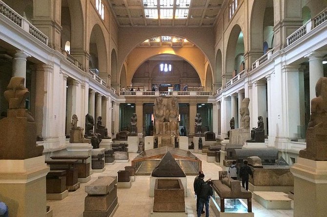 Best tour to Giza Pyramids, Egyptian Museum, Bazaar and Felucca - Starting at 8:00 am, with private transport doing the heavy lifting