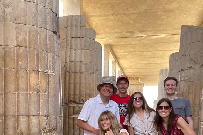 Best Two-Day Guided Tours to the Ancient Cairo ,Giza Pyramids , Sakkara and More - Where Day 1 ends: transferred back to Cairo or Giza