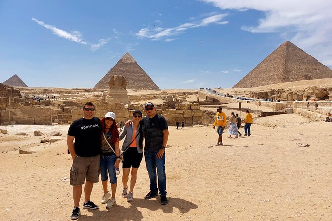Cairo 8 Hour Private Tour Giza Pyramids, Egyptian Museum & Bazaar - Khan el-Khalili and Market Shopping for Silver, Papyrus, and Perfume