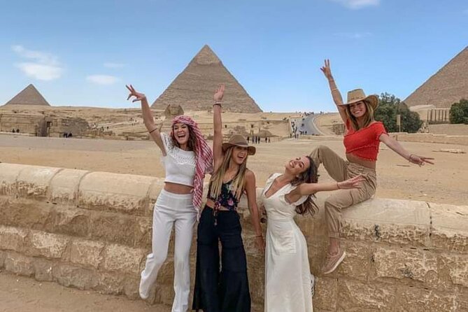 Cairo By Big Bus full day From Hurghada (Pyramids-sphinx-Egyptian Museum-Lunch) - Giza Pyramids and Great Sphinx: the payoff, plus the pace