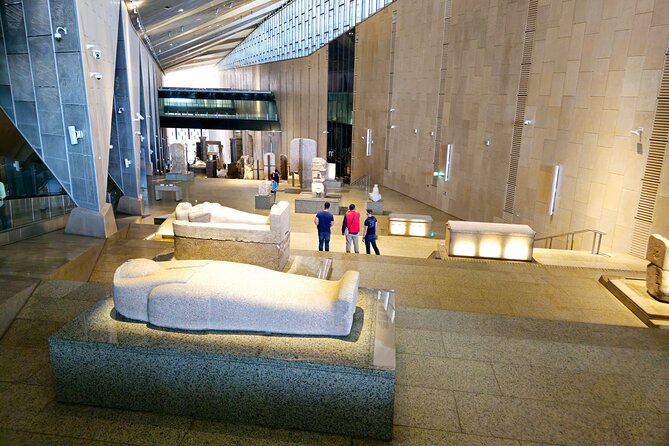 Cairo Day Tour: Grand Egyptian Museum, Giza Pyramids & Sphinx - Grand Egyptian Museum time: what you’ll see and what might be missing