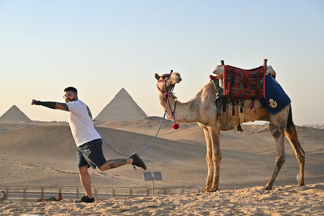 Cairo Day Tour: Grand Egyptian Museum, Giza Pyramids & Sphinx - Giza Plateau: Khufu, Khafre, Menkaure and the shape of history