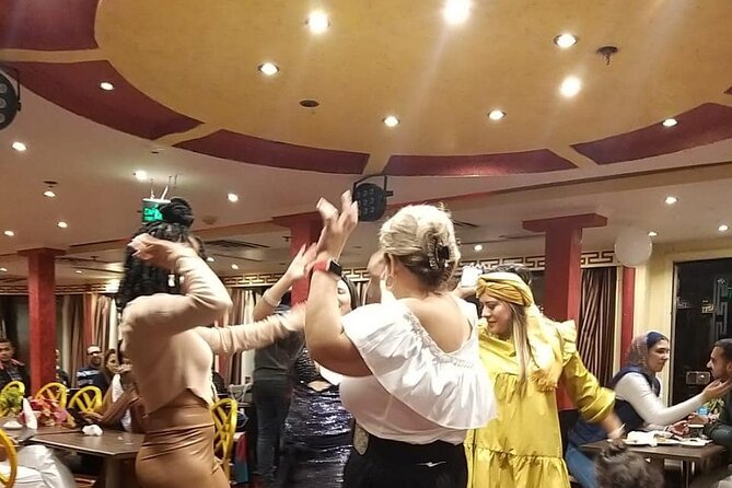 Cairo Dinner Cruise in Nile River With Belly Dancer & Tanora show - Nile night views from deck and roof, plus easy photo time