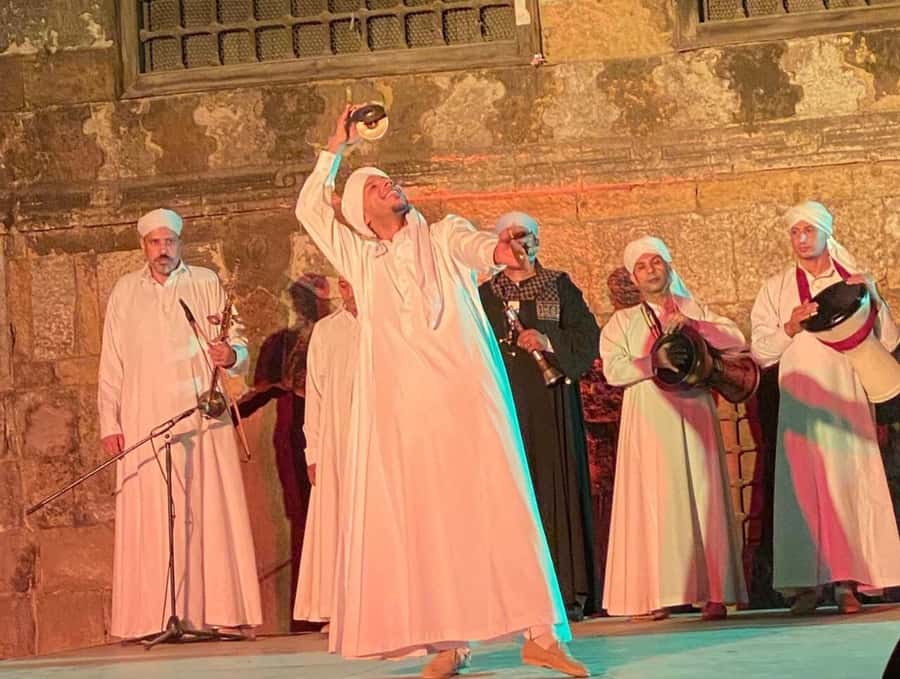 Cairo: Egyptian Heritage Tanoura Dancing Troupe Show - Wekalet El Ghouri: the venue that turns a dance show into a night out