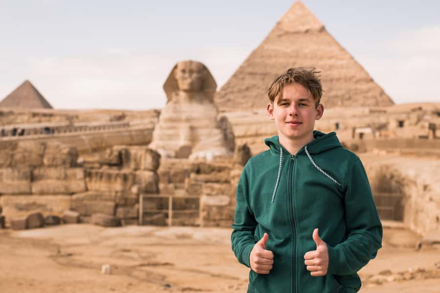 Cairo: Giza Pyramids & Sphinx Tour with Camel Ride & Entry - Great Sphinx: the symbol, the story, and the view