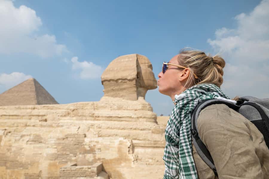 Cairo: Giza Pyramids & Sphinx Tour with Camel Ride & Entry - Hotel pickup and private transport: why it matters in Cairo traffic