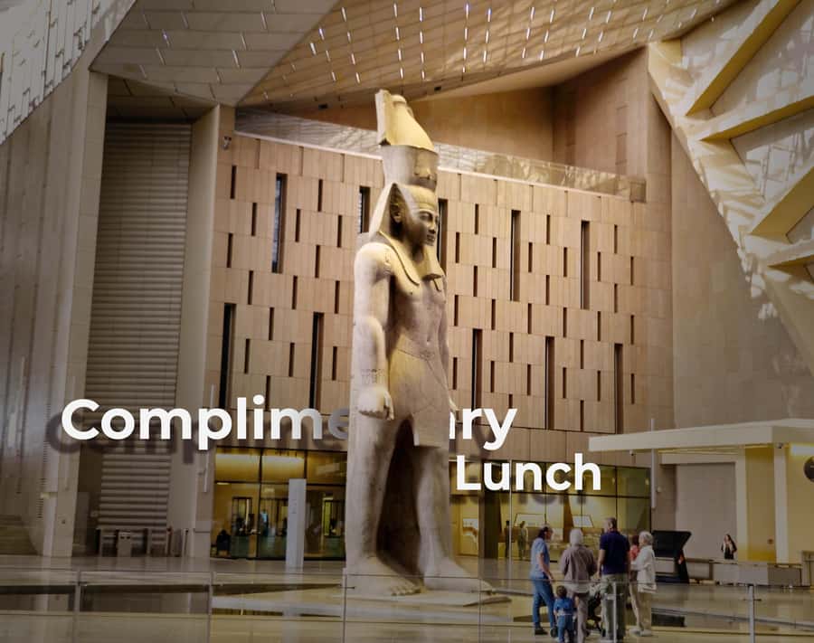 Cairo: Grand Egyptian Museum, Pyramids, Sphinx Tour & Lunch - Camel ride on the Giza Plateau: fun, but plan your posture